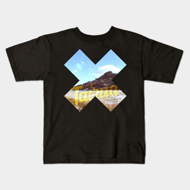 Tairua - X Marks the Spot Kids T-Shirt by Astroman_Joe